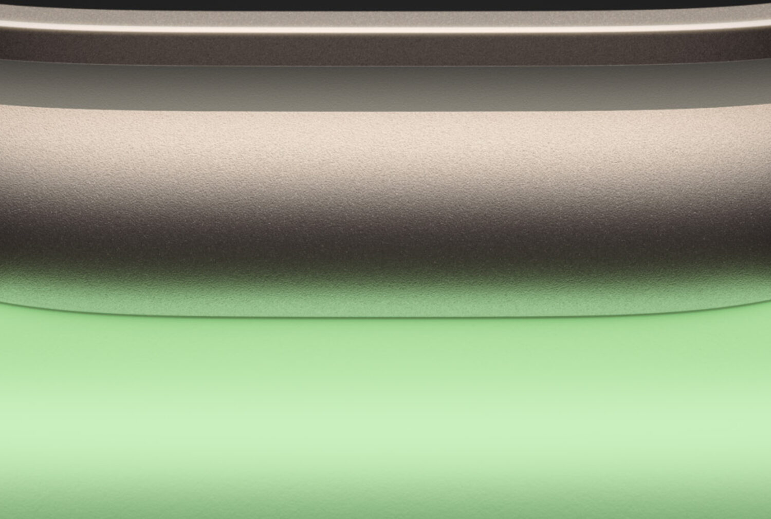 Macro study: the titanium case of Apple Watch Ultra meeting its band in a seamless curve